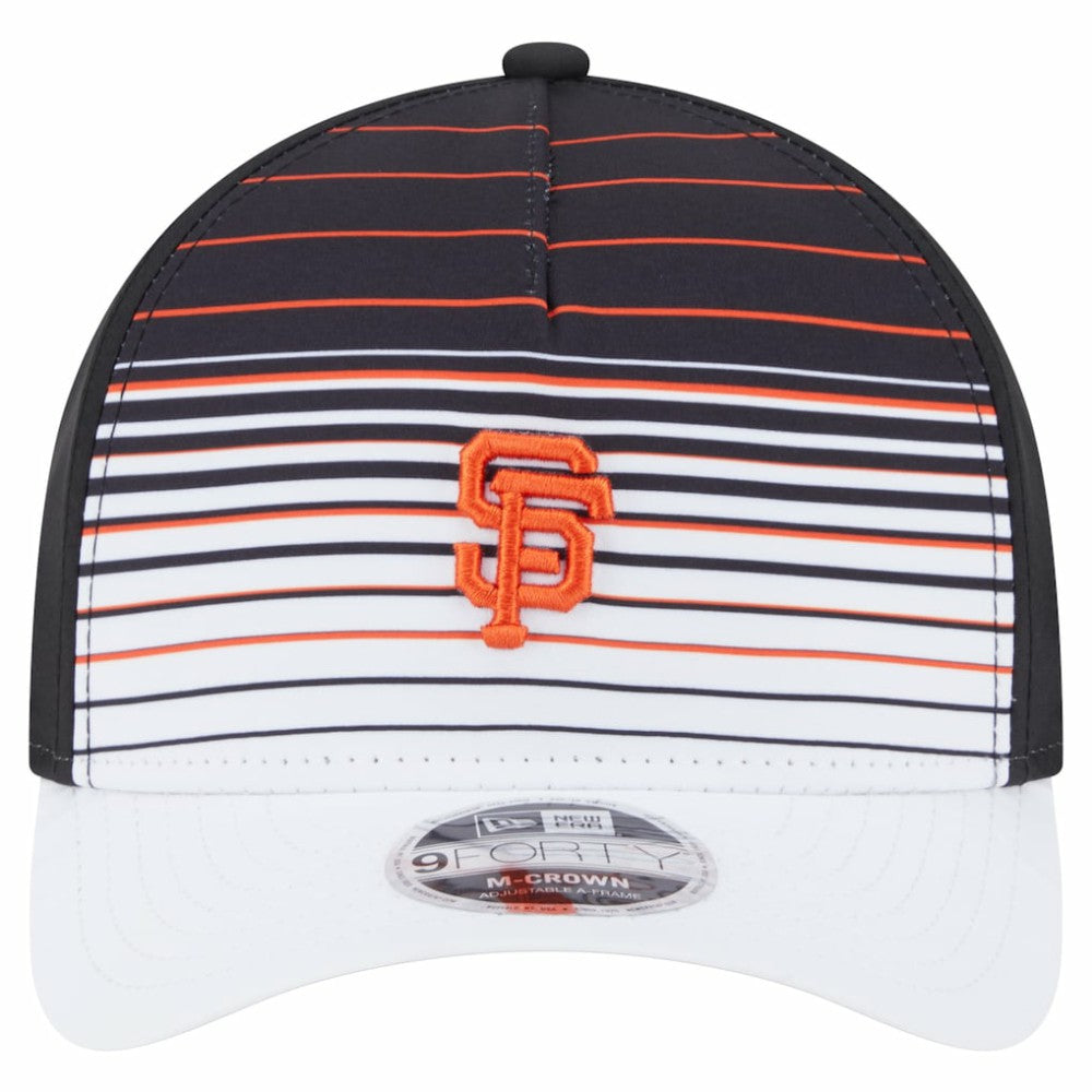 San Francisco Giants Gradient 9FORTY M-Crown Adjustable Hat Black | New Era