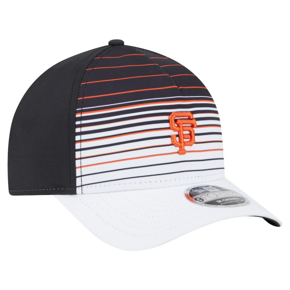 San Francisco Giants Gradient 9FORTY M-Crown Adjustable Hat Black | New Era