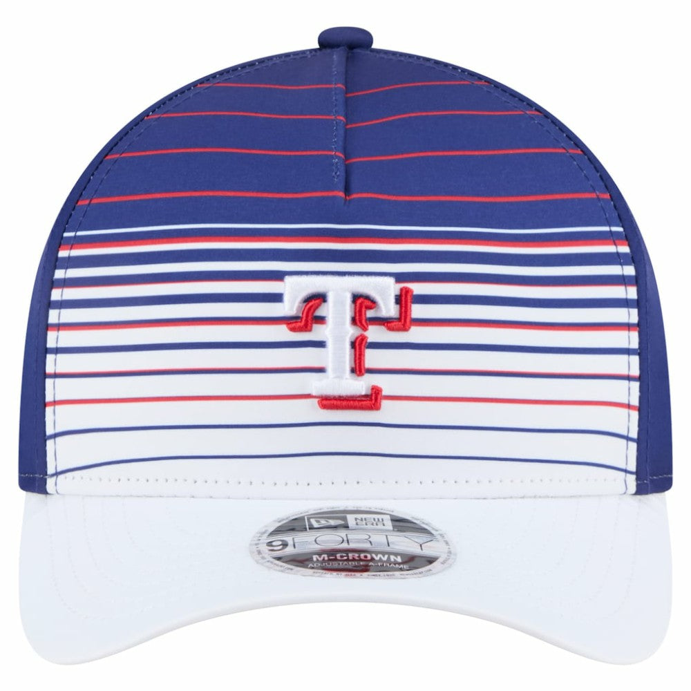 Texas Rangers Gradient 9FORTY M-Crown Adjustable Hat Royal | New Era