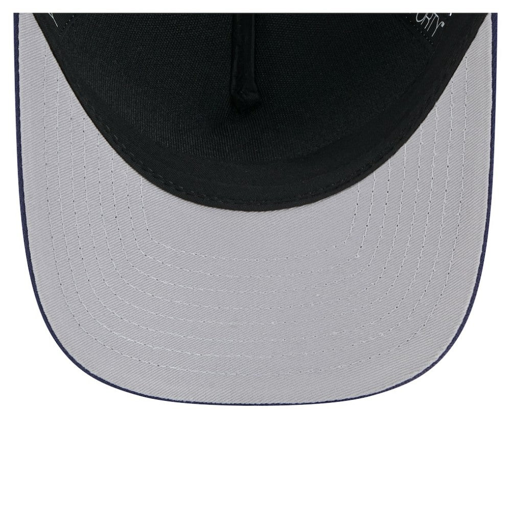 Tampa Bay Rays 2-Tone Color Pack 9FORTY M-Crown A-Frame Adjustable Hat Light Blue/Navy | New Era