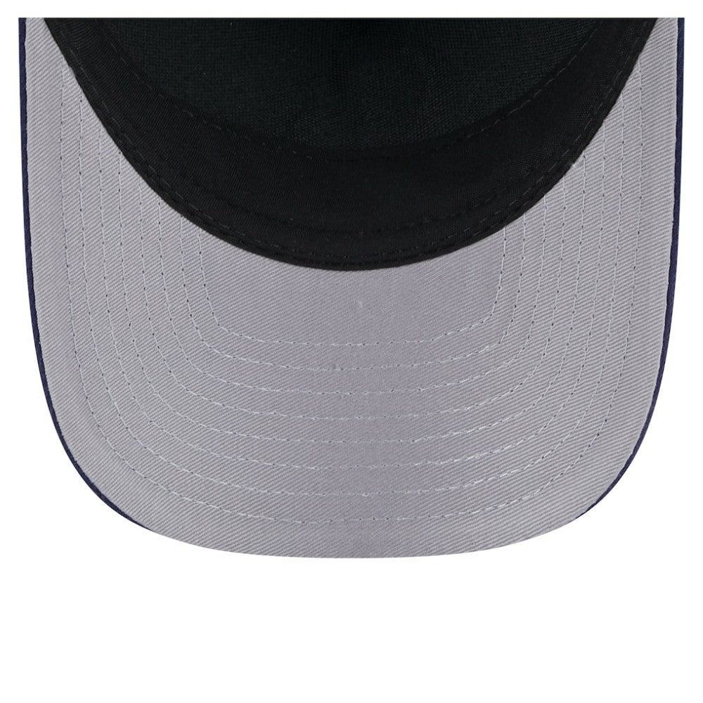 Colorado Rockies 2-Tone Color Pack 9FORTY M-Crown A-Frame Adjustable Hat Light Blue/Navy | New Era