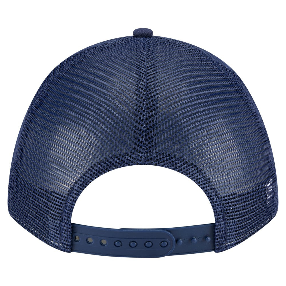 Miami Marlins 2-Tone Color Pack 9FORTY M-Crown A-Frame Adjustable Hat Light Blue/Navy | New Era