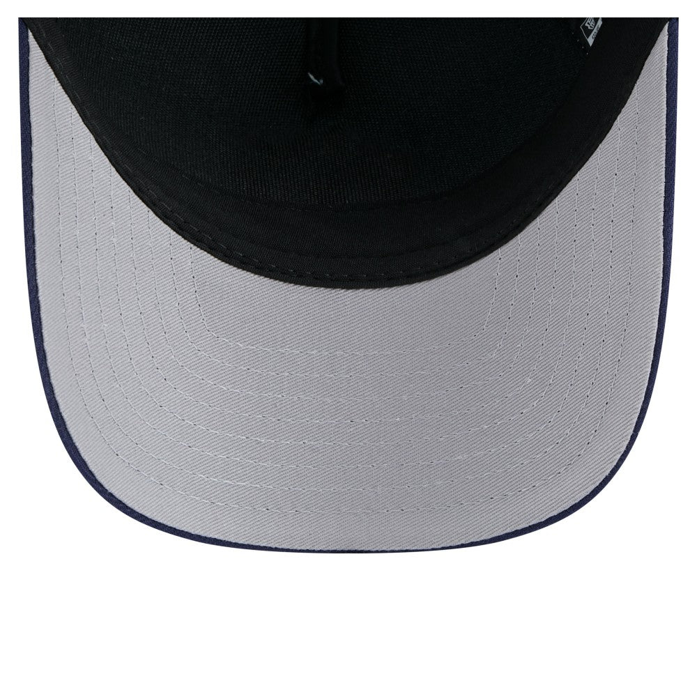 Miami Marlins 2-Tone Color Pack 9FORTY M-Crown A-Frame Adjustable Hat Light Blue/Navy | New Era
