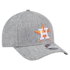 Houston Astros Cotton Weave M-Crown A-Frame 9FORTY Adjustable Hat Gray | New Era