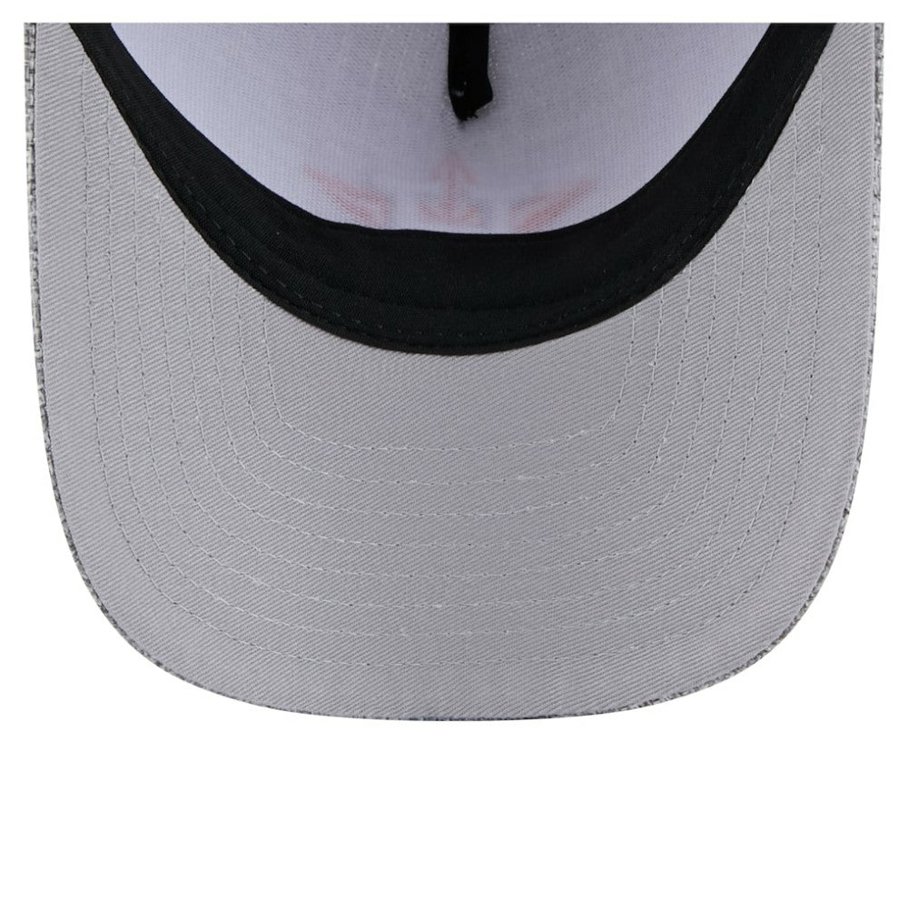 Houston Astros Cotton Weave M-Crown A-Frame 9FORTY Adjustable Hat Gray | New Era