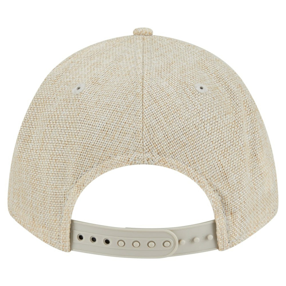 Pittsburgh Pirates Cotton Weave M-Crown A-Frame 9FORTY Adjustable Hat Beige | New Era