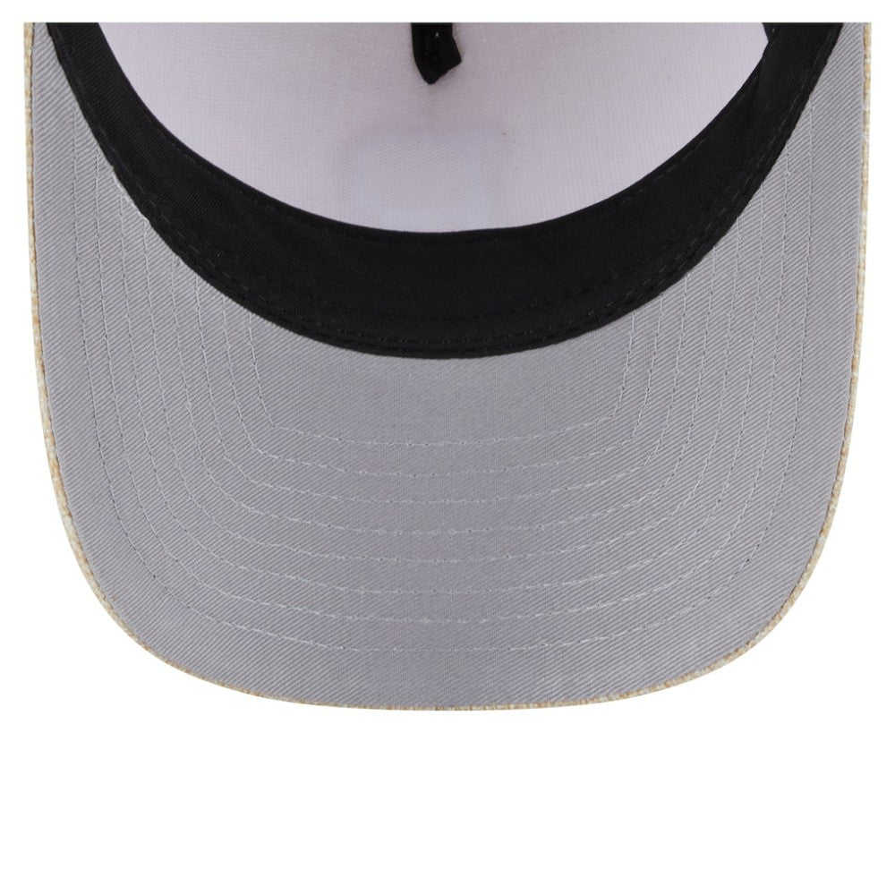 Pittsburgh Pirates Cotton Weave M-Crown A-Frame 9FORTY Adjustable Hat Beige | New Era