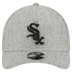 Chicago White Sox Cotton Weave M-Crown A-Frame 9FORTY Adjustable Hat Gray | New Era