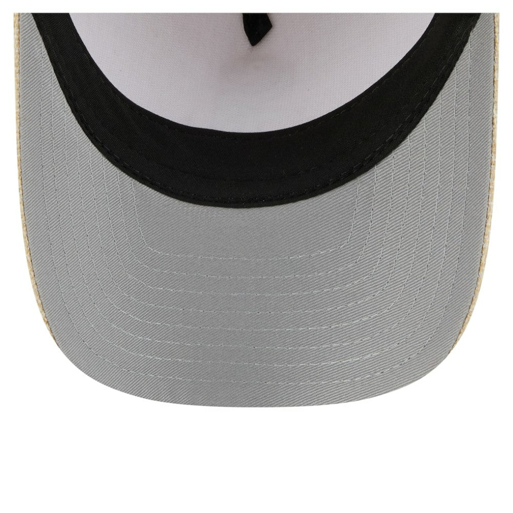 Chicago White Sox Cotton Weave M-Crown A-Frame 9FORTY Adjustable Hat Beige | New Era