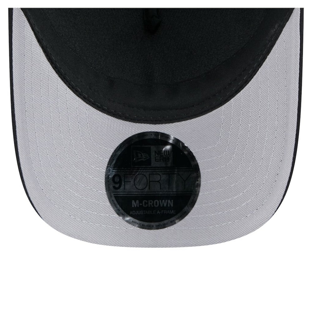 Philadelphia Phillies Gradient 9FORTY A-Frame M-Crown Trucker Adjustable Hat Black | New Era