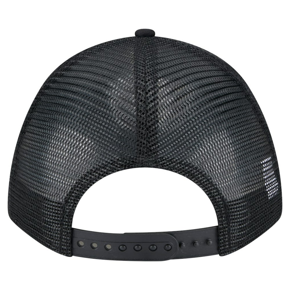 San Francisco Giants Gradient 9FORTY A-Frame M-Crown Trucker Adjustable Hat Black | New Era