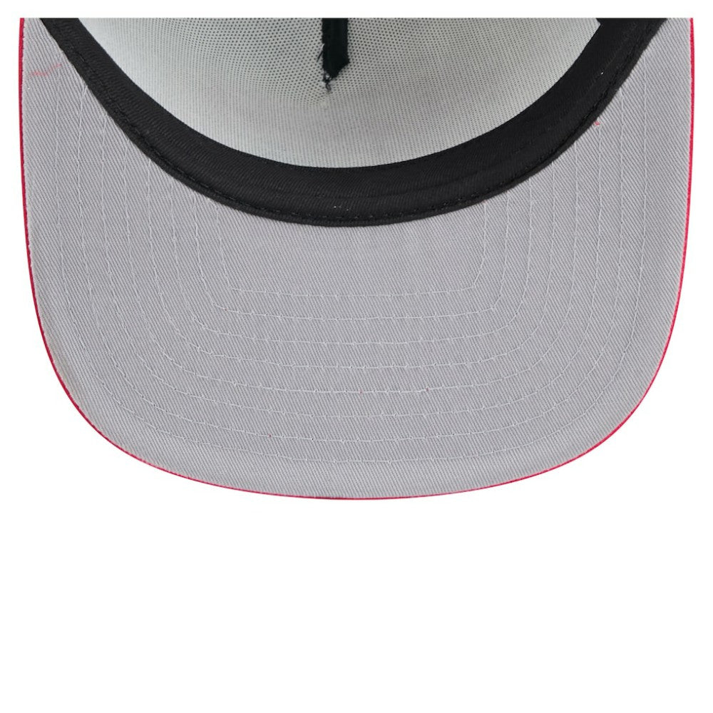 Minnesota Twins Retro Script Trucker 9FIFTY Snapback Hat White/Red | New Era