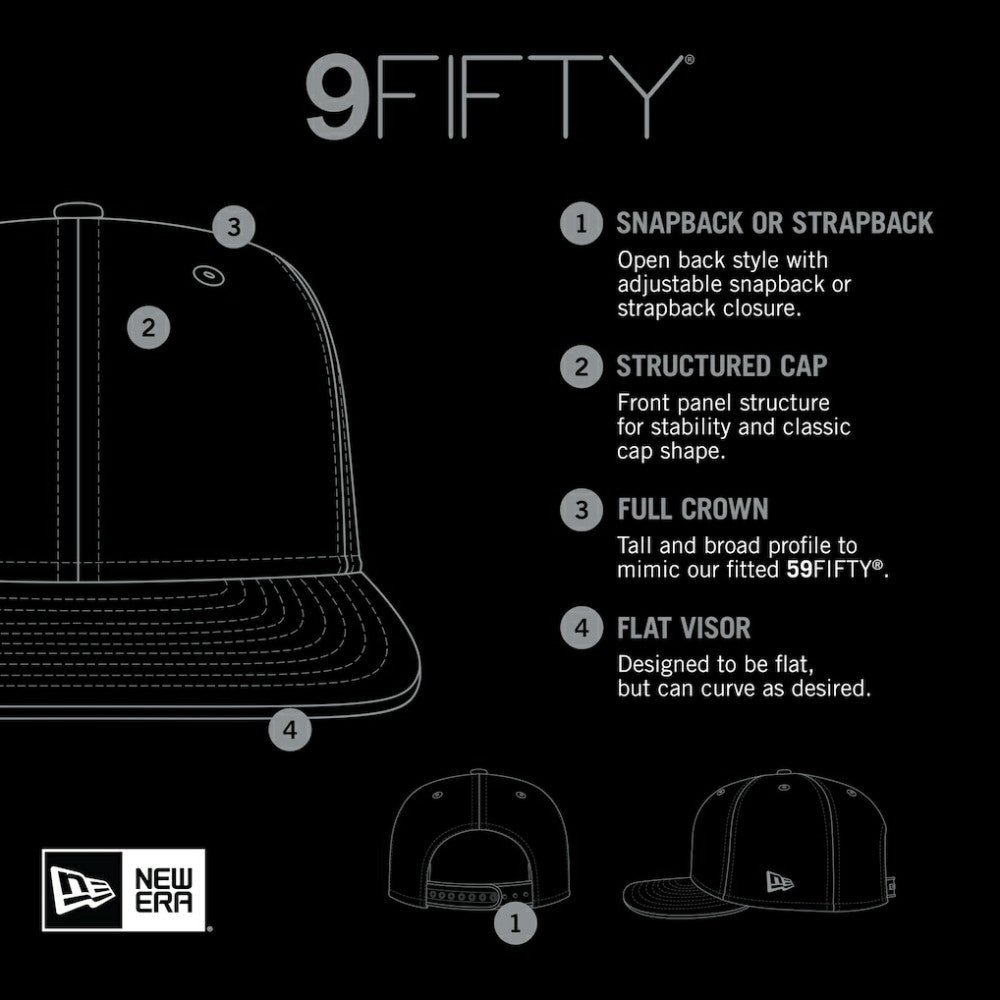 New York Yankees Retro Script Trucker 9FIFTY Snapback Hat White/Gray | New Era