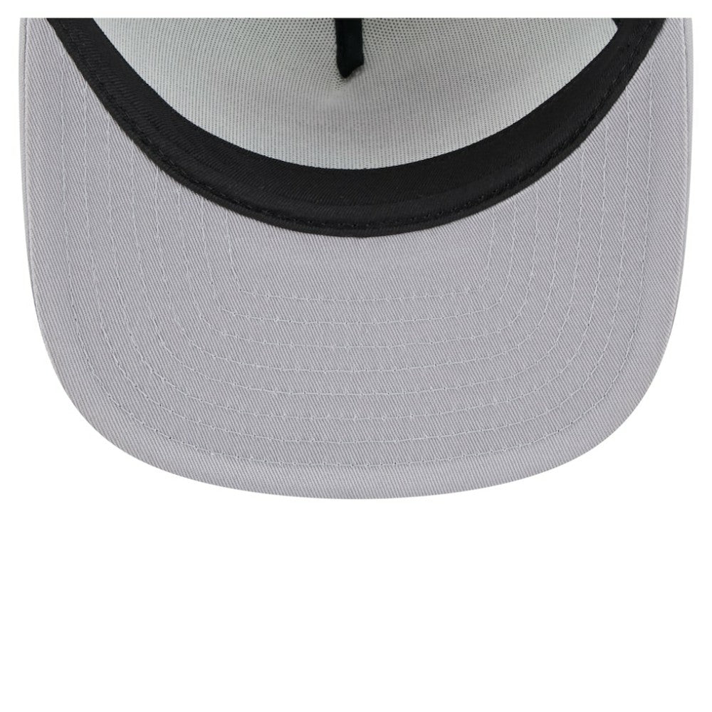 Detroit Tigers Retro Script Trucker 9FIFTY Snapback Hat White/Gray | New Era