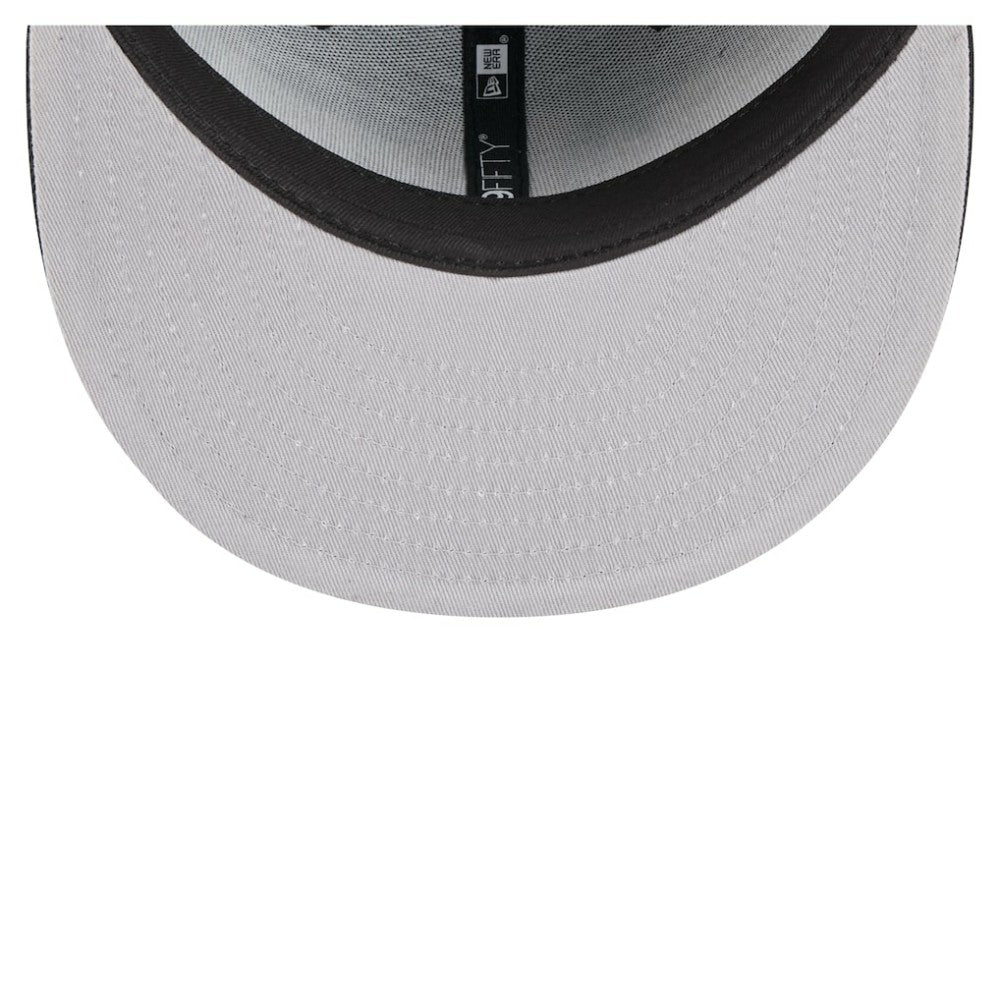 Pittsburgh Pirates Overlap 59FIFTY Fitted Hat Black | New Era