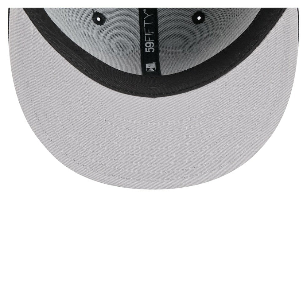 San Francisco Giants Overlap 59FIFTY Fitted Hat Black | New Era