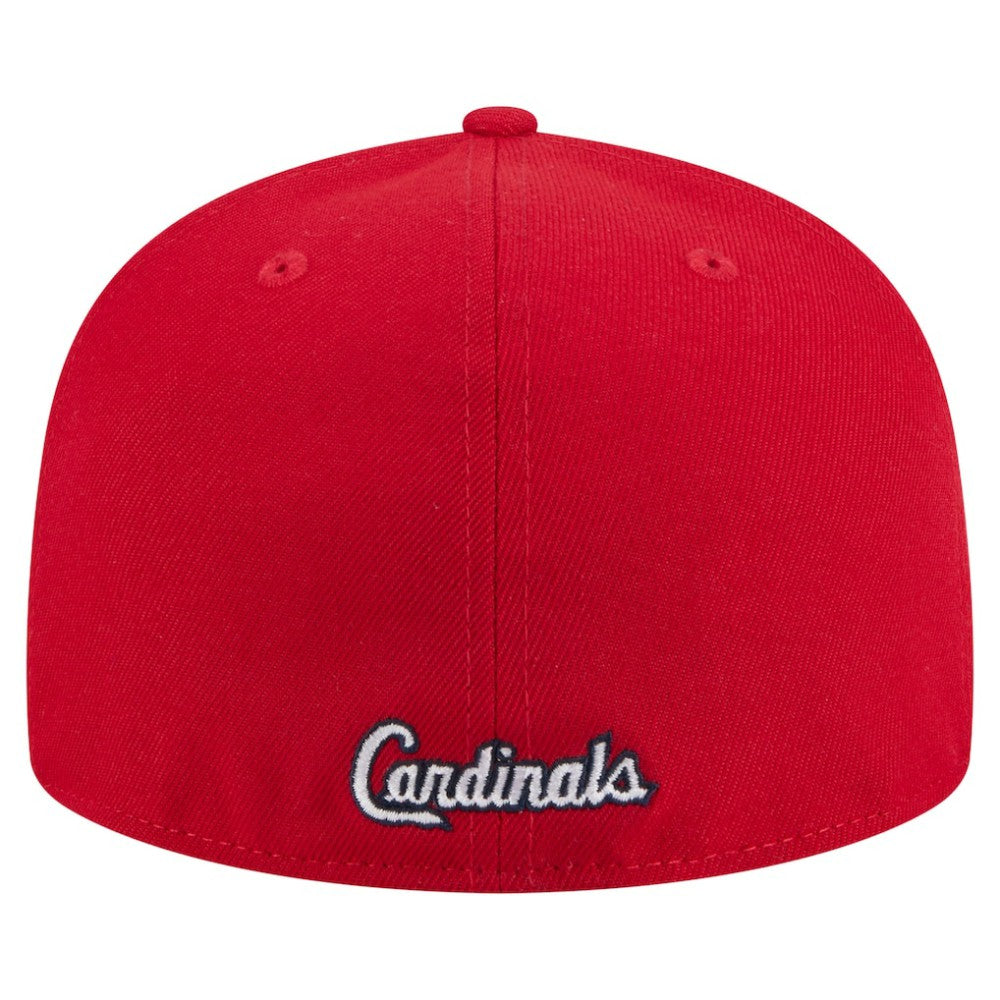 St. Louis Cardinals Overlap 59FIFTY Fitted Hat Red | New Era