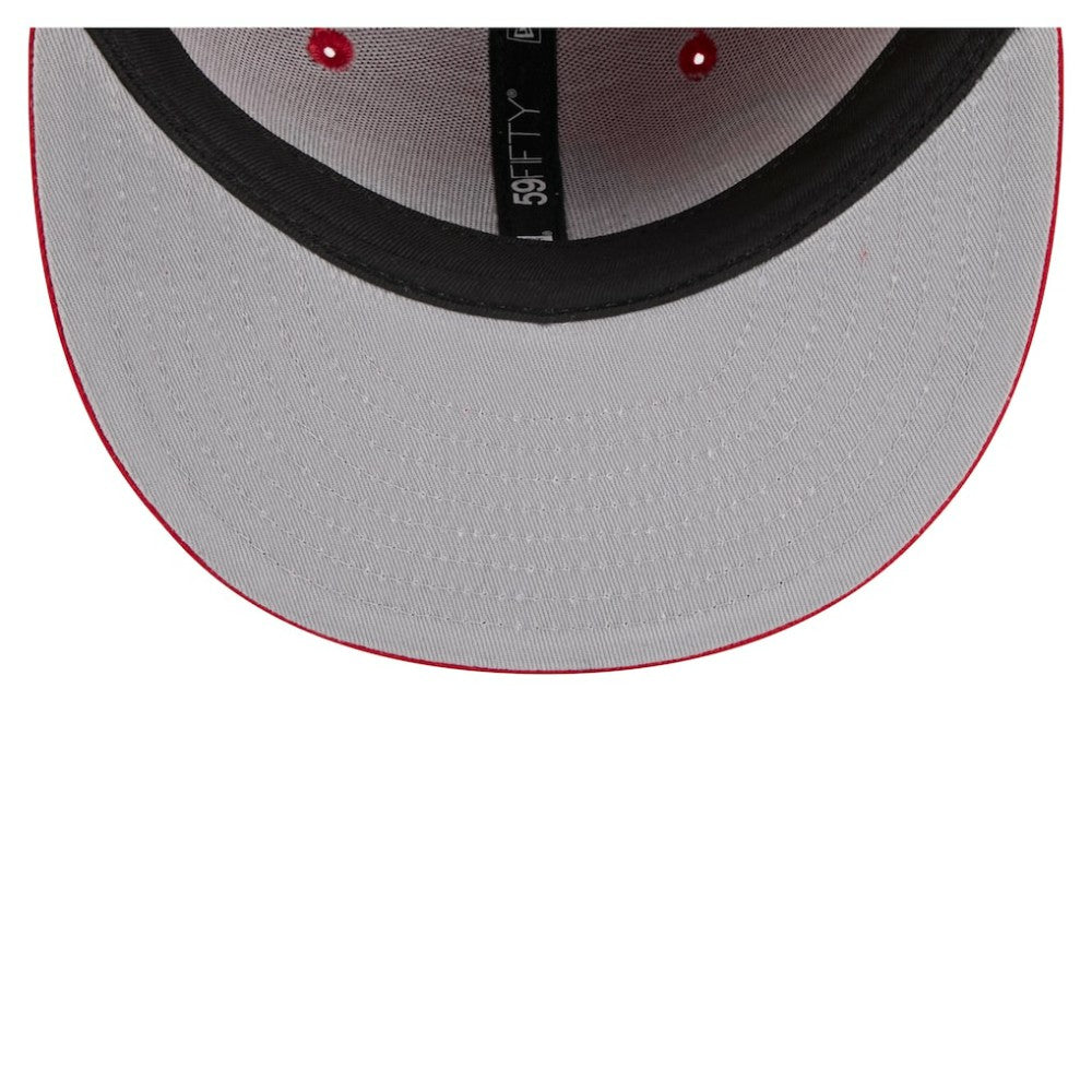 St. Louis Cardinals Overlap 59FIFTY Fitted Hat Red | New Era