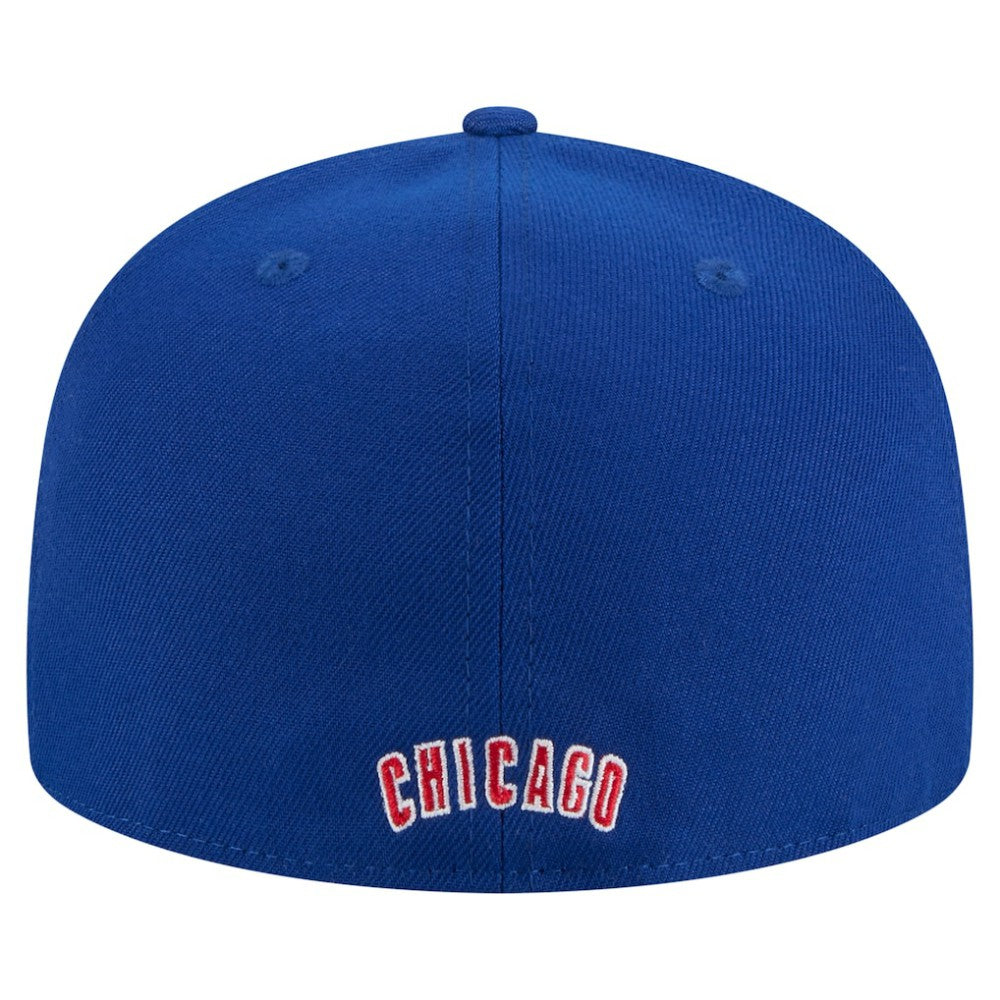 Chicago Cubs Overlap 59FIFTY Fitted Hat Royal | New Era