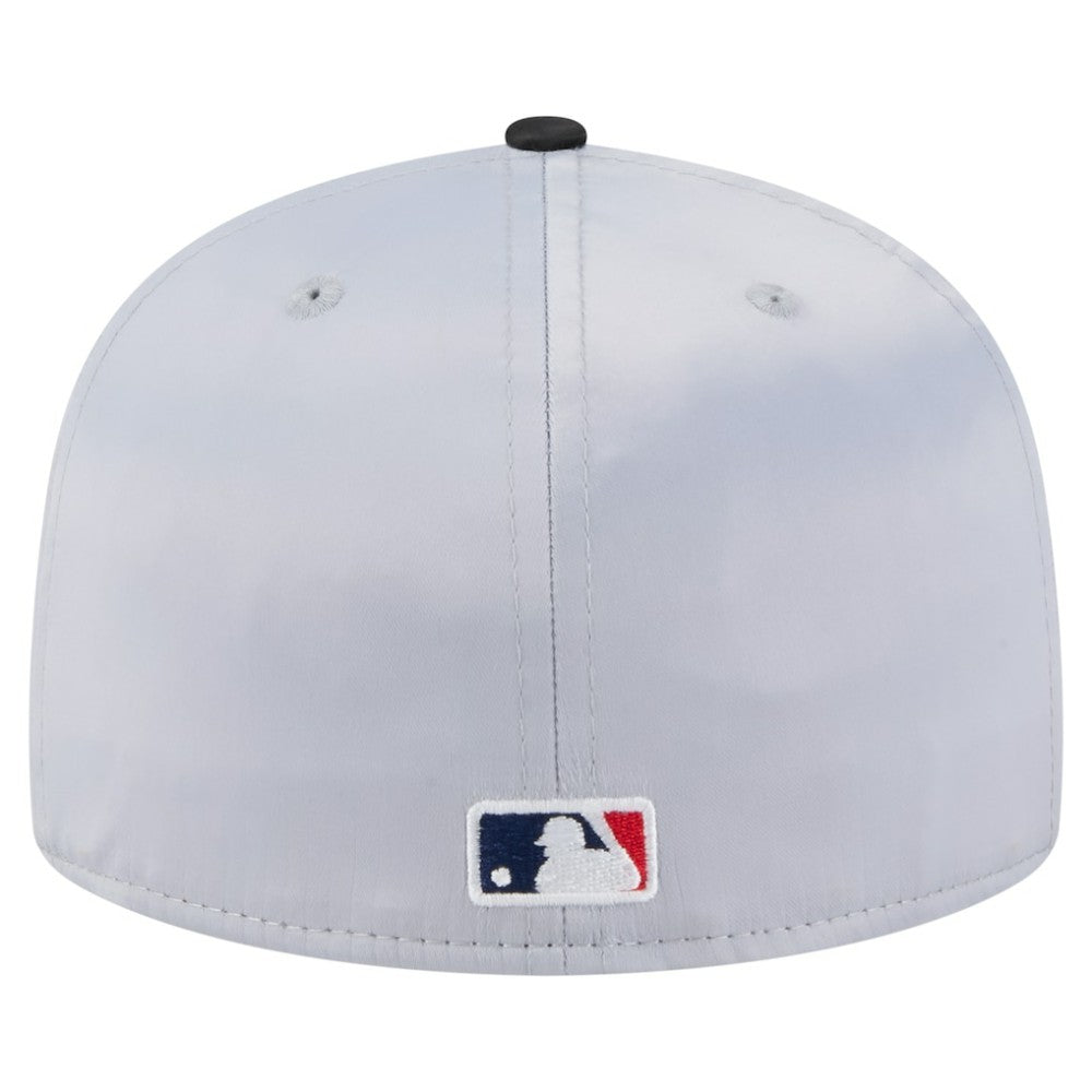 Chicago White Sox Satin 59FIFTY Fitted Hat Gray/Black | New Era