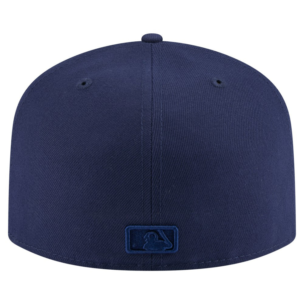 Milwaukee Brewers Color Pack A-Frame 59FIFTY Fitted Hat Navy | New Era