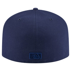 Milwaukee Brewers Color Pack A-Frame 59FIFTY Fitted Hat Navy | New Era