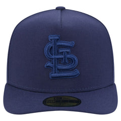 St. Louis Cardinals Color Pack A-Frame 59FIFTY Fitted Hat Navy | New Era