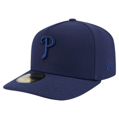Philadelphia Phillies Color Pack A-Frame 59FIFTY Fitted Hat Navy | New Era