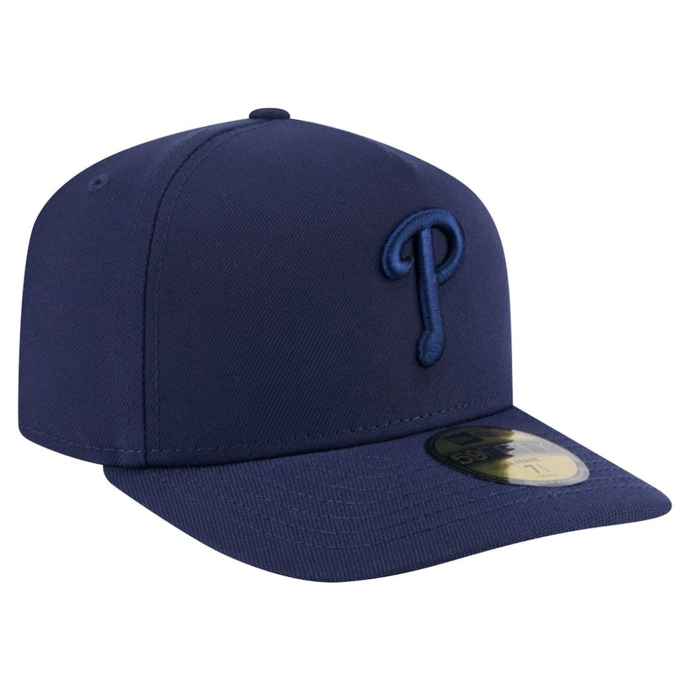Philadelphia Phillies Color Pack A-Frame 59FIFTY Fitted Hat Navy | New Era