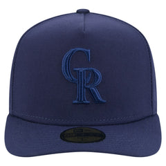 Colorado Rockies Color Pack A-Frame 59FIFTY Fitted Hat Navy | New Era