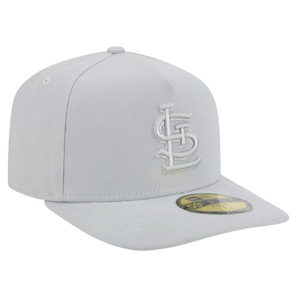 St. Louis Cardinals Colorpack A-Frame 59FIFTY Fitted Hat Gray | New Era