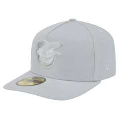 Baltimore Orioles Colorpack A-Frame 59FIFTY Fitted Hat Gray | New Era