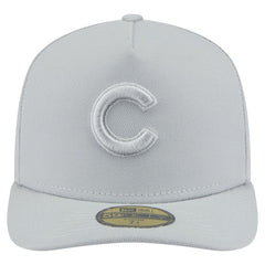Chicago Cubs Colorpack A-Frame 59FIFTY Fitted Hat Gray | New Era