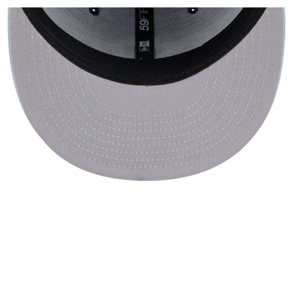 Cincinnati Reds Color Pack 2-Tone 59FIFTY Fitted Hat Navy/Light Blue | New Era