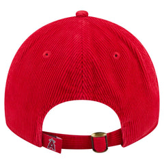 Los Angeles Angels Women's Corduroy 9TWENTY Adjustable Hat Red | New Era