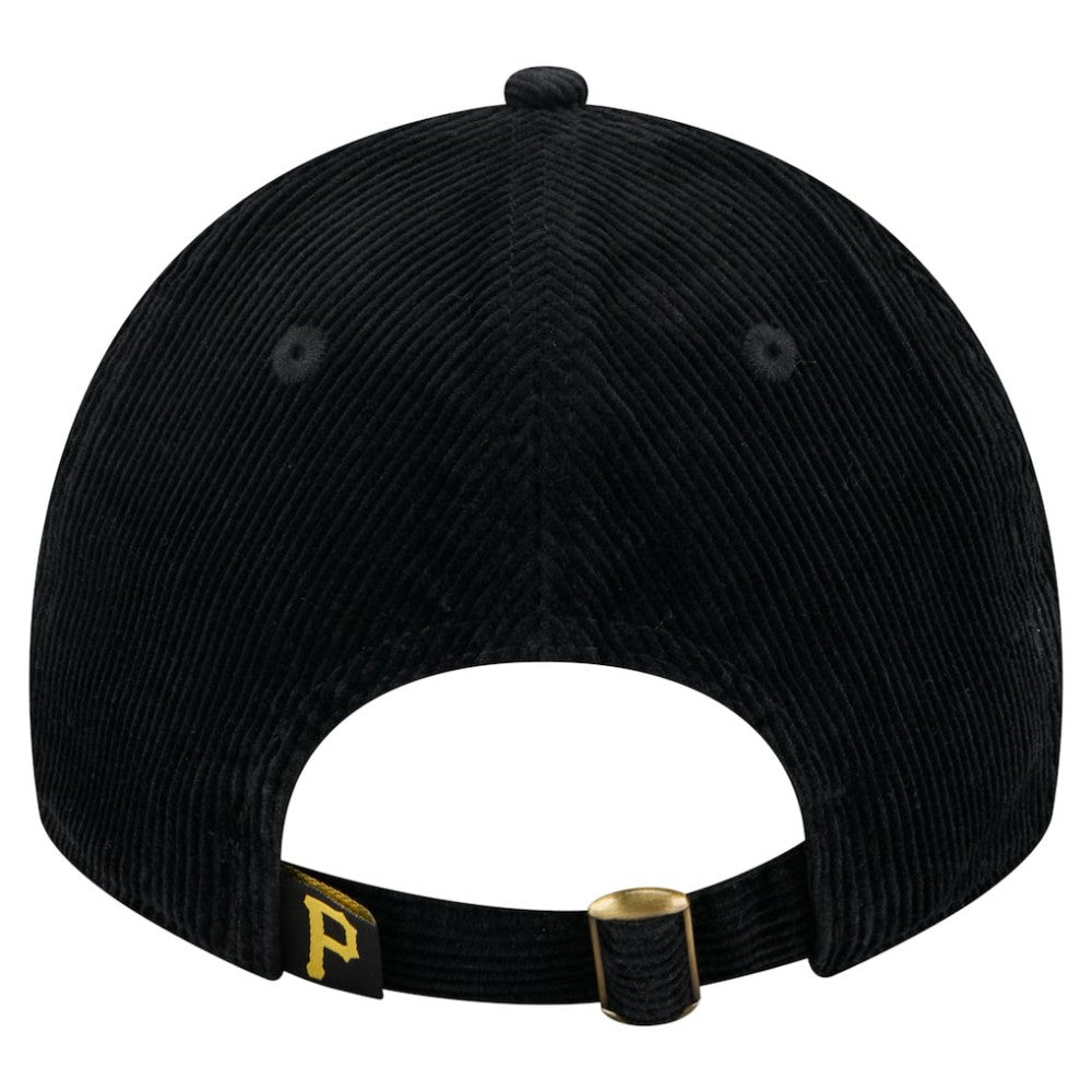 Pittsburgh Pirates Women's Corduroy 9TWENTY Adjustable Hat Black | New Era
