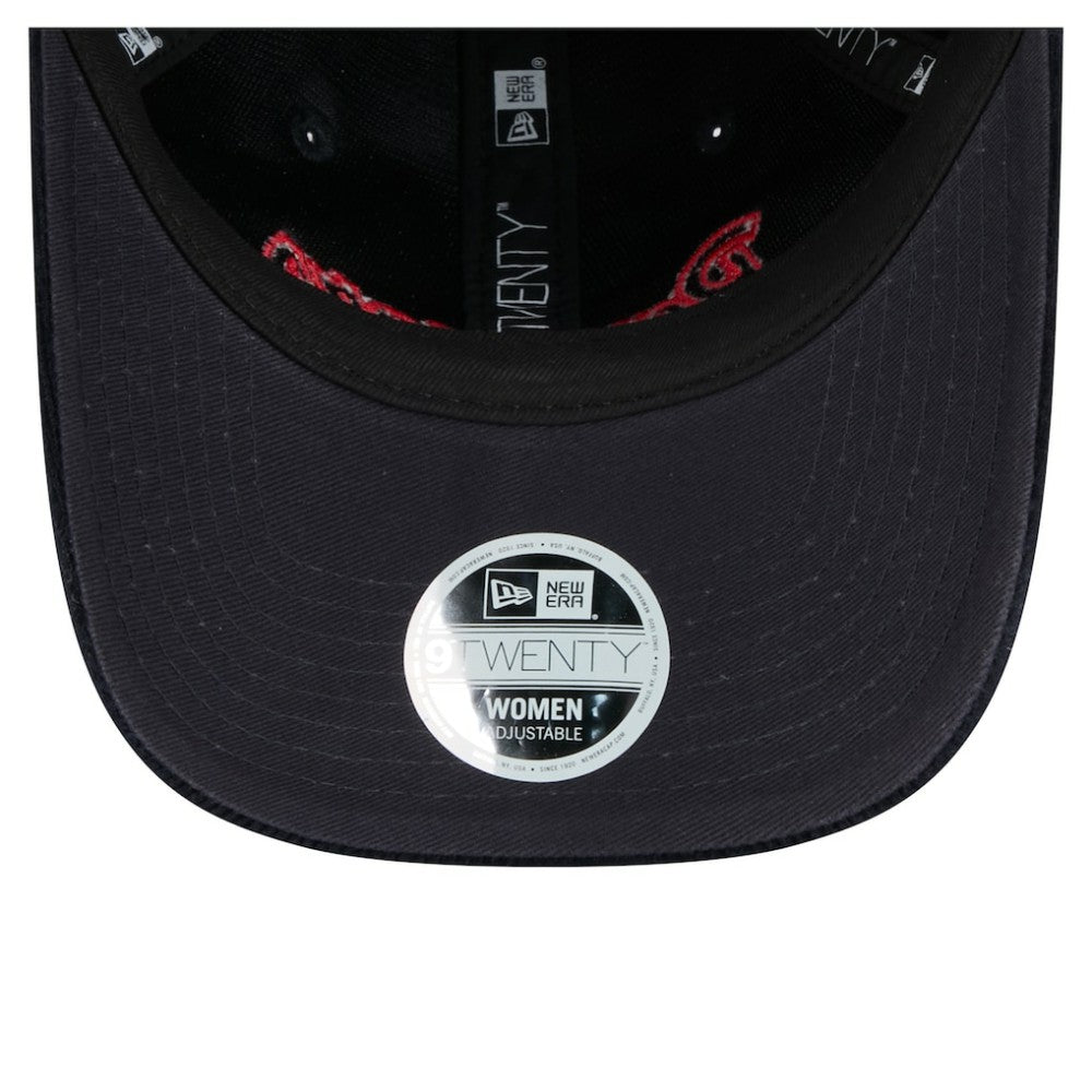 Texas Rangers Women's Corduroy 9TWENTY Adjustable Hat Dark Blue | New Era
