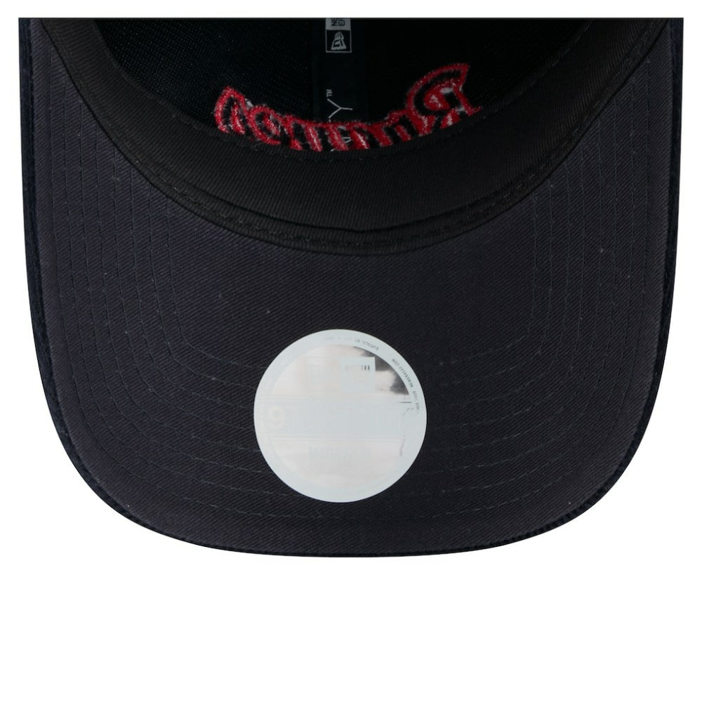 Atlanta Braves Women's Corduroy 9TWENTY Adjustable Hat Navy | New Era