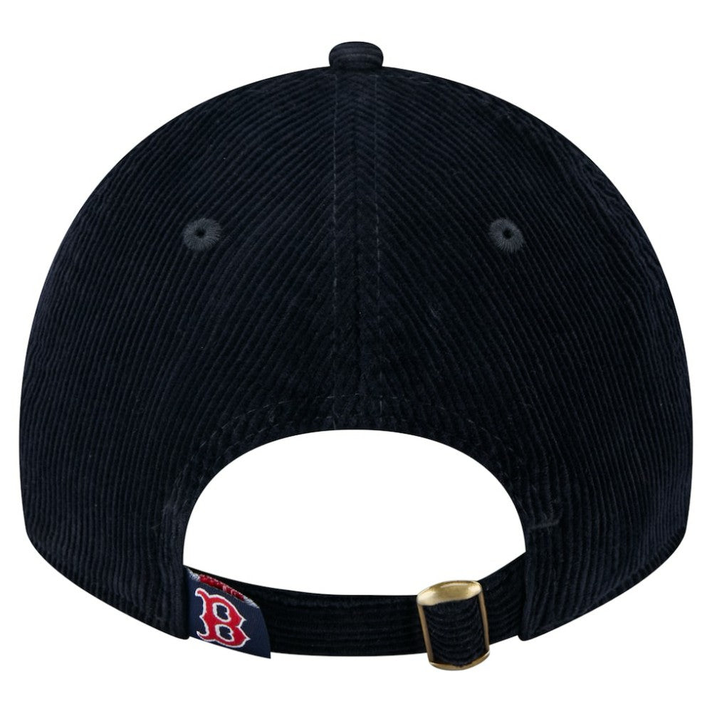 Boston Red Sox Women's Corduroy 9TWENTY Adjustable Hat Navy | New Era