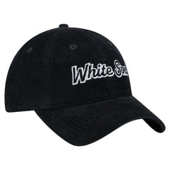 Chicago White Sox Women's Corduroy 9TWENTY Adjustable Hat Black | New Era