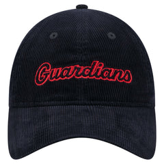 Cleveland Guardians Women's Corduroy 9TWENTY Adjustable Hat Navy | New Era