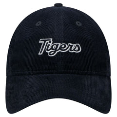 Detroit Tigers Women's Corduroy 9TWENTY Adjustable Hat Navy | New Era