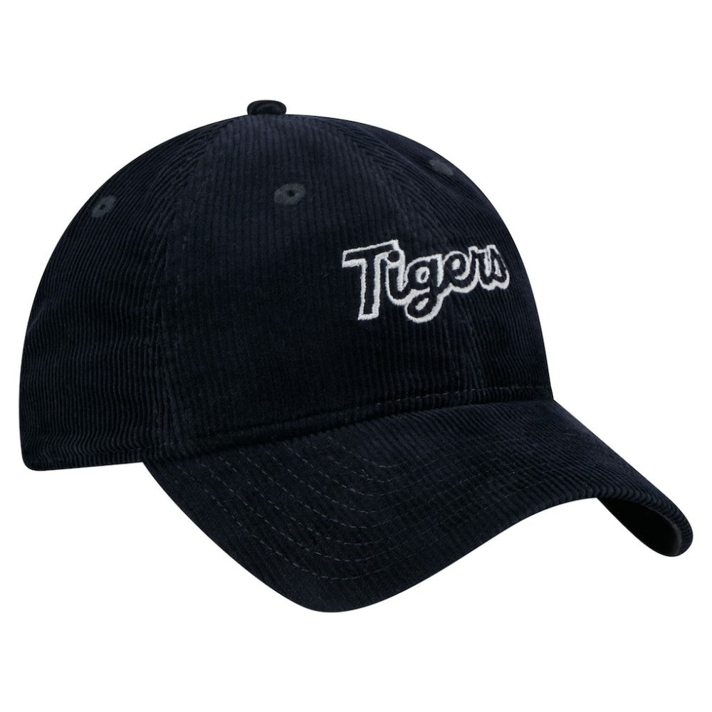 Detroit Tigers Women's Corduroy 9TWENTY Adjustable Hat Navy | New Era