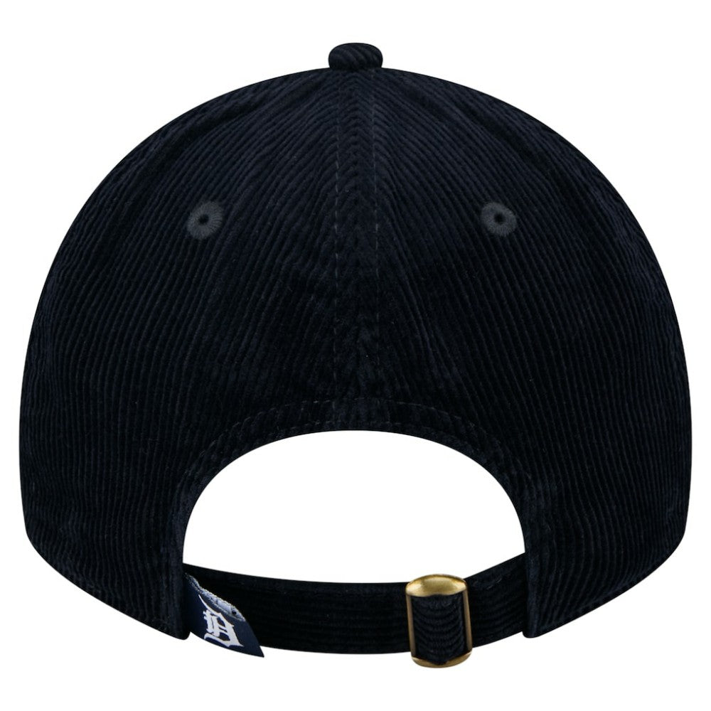 Detroit Tigers Women's Corduroy 9TWENTY Adjustable Hat Navy | New Era