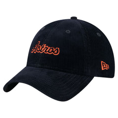 Houston Astros Women's Corduroy 9TWENTY Adjustable Hat Navy | New Era