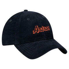 Houston Astros Women's Corduroy 9TWENTY Adjustable Hat Navy | New Era