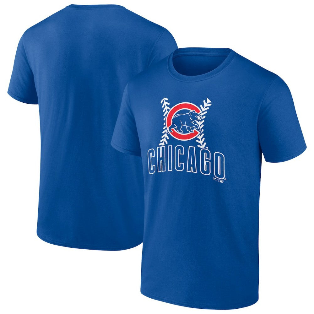 Chicago Cubs Fastball T-Shirt Royal