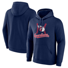 Cleveland Guardians Fastball Pullover Hoodie Navy