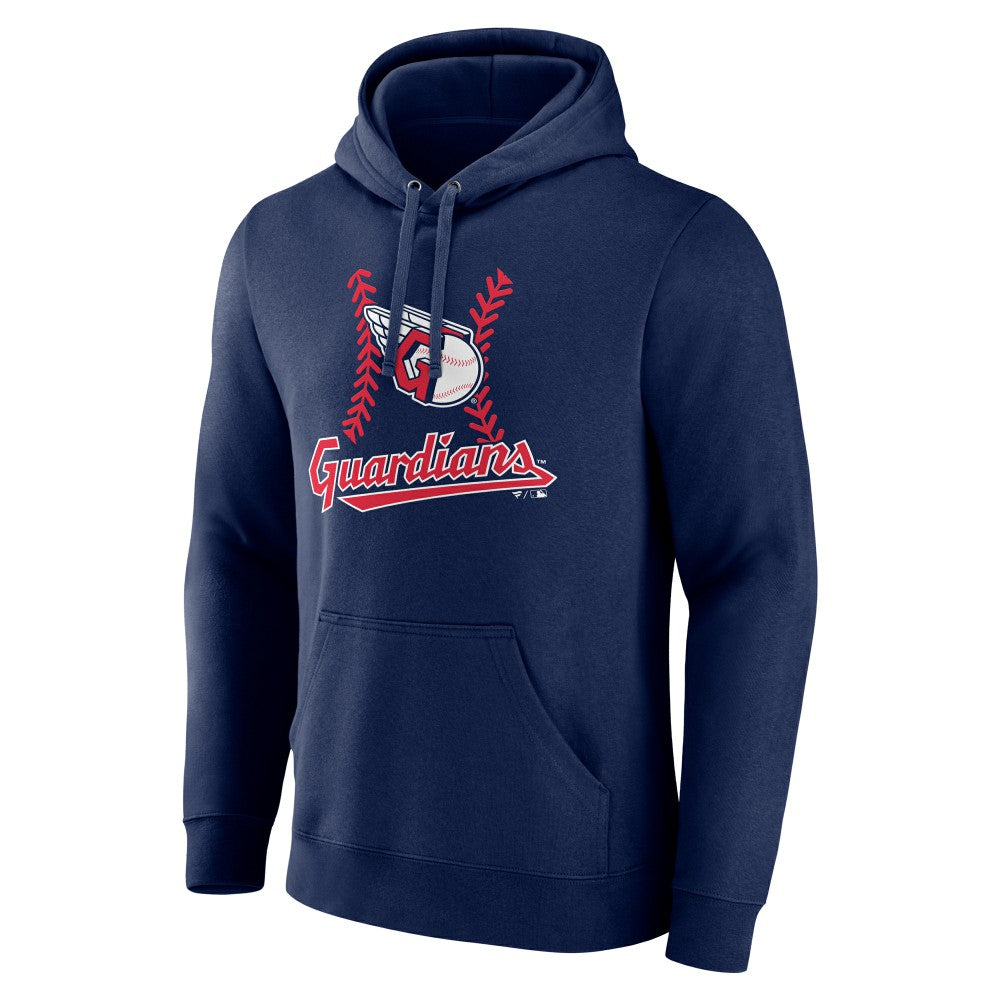 Cleveland Guardians Fastball Pullover Hoodie Navy