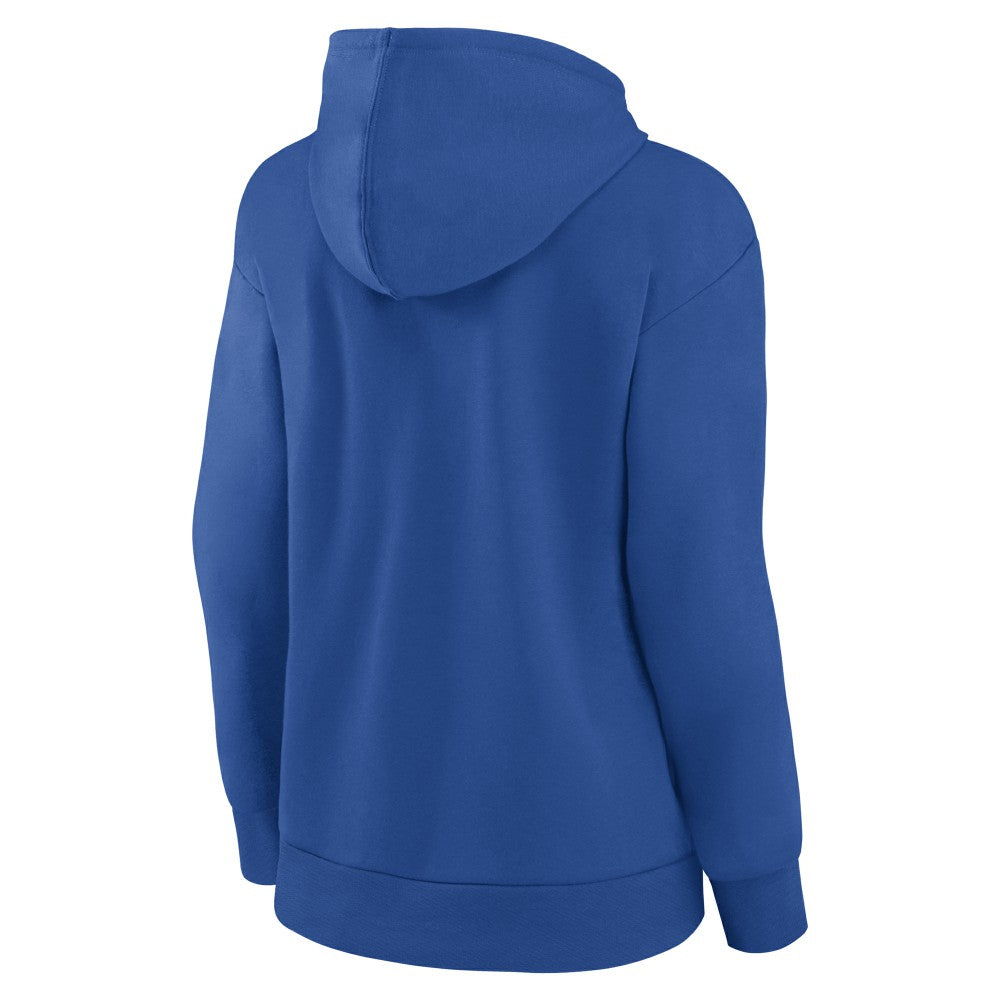 Los Angeles Dodgers Women's Fastball Pullover Hoodie Royal